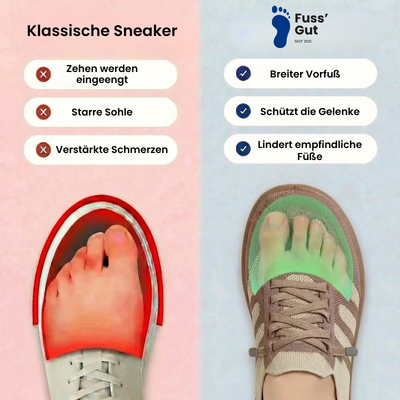 ErgoNova™ – Orthopädische Komfort Sneaker für Damen