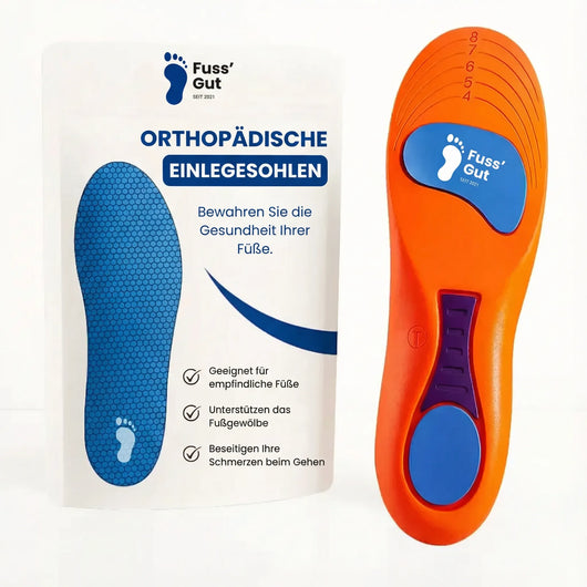 Paar orthopädische Einlegesohlen