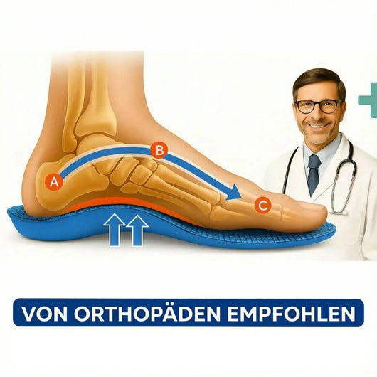 Paar orthopädische Einlegesohlen