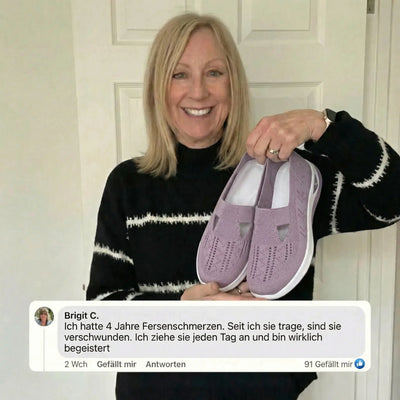 ErgoStepia™ – Orthopädische Komfort Sneaker für Damen