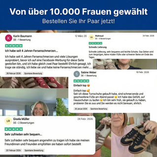 ErgoNova™ – Orthopädische Komfort Sneaker für Damen