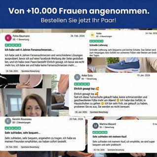 ErgoSport+™ – Orthopädische Komfortschuhe für Damen
